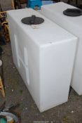 A water container 14 1/2'' x 42'' x 35'' high === VAT on hammer price====