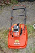 A Flymo Domestic L400 mower, engine had good compression at time of lotting.