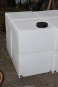 A water container 39'' x 20 1/2'' x 29 1/2'' ====VAT @ 20% added on hammer price===