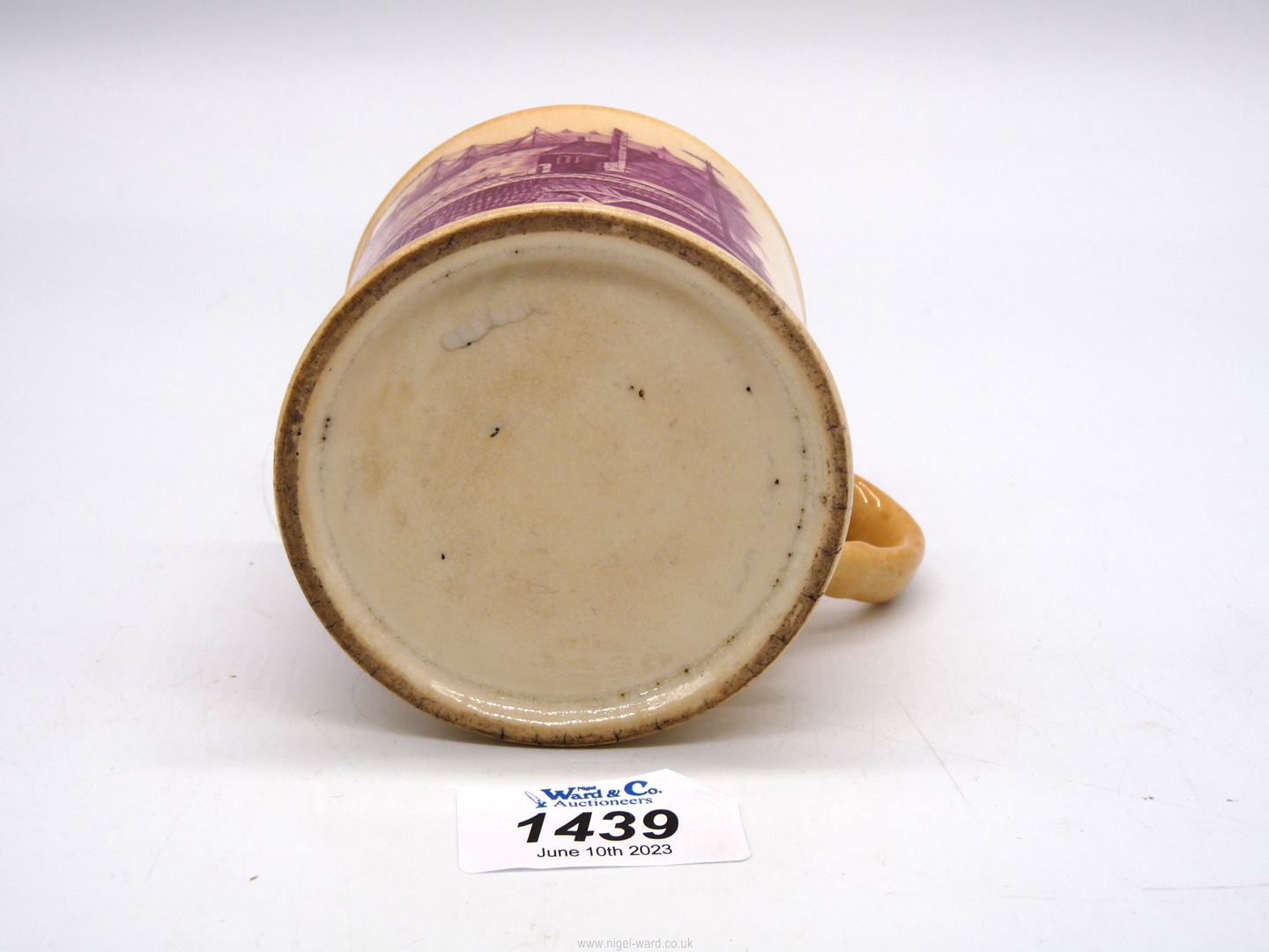 Ramsgate interest: a very rare William IV or early Victorian small pottery souvenir mug, - Image 4 of 4