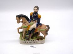 A Staffordshire Flatback of General Pelissier,
