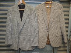 Two gents sport Jackets; one by Chatsworth (40" chest), the other Pure Wool (42" chest).