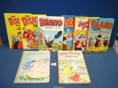 A quantity of Dandy and Beano Annuals.