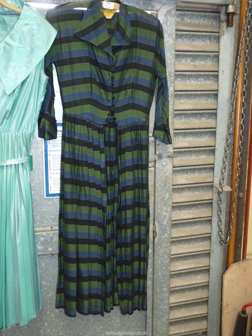 A 1950's 'The Linzi Line' sheer blue, - Image 3 of 5