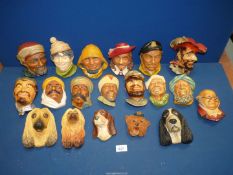 A quantity of 'Bossun & Legend Products' plaques including; The Deck Hand, Afghan Hound,