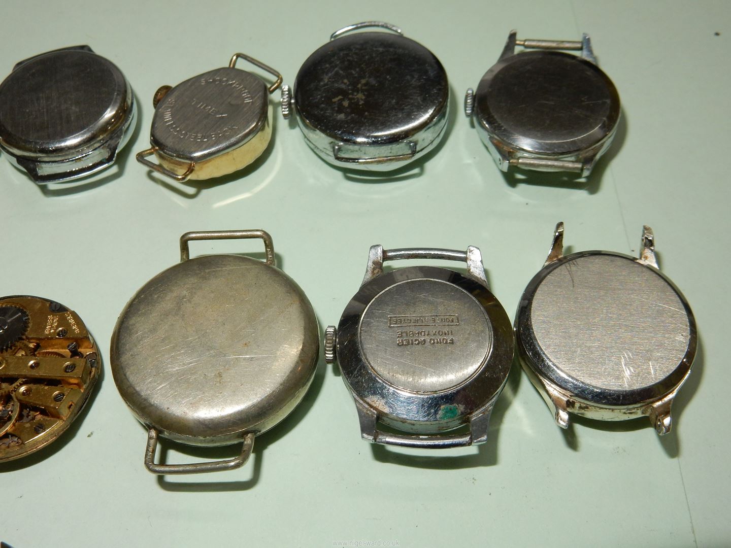 Fifteen watch movements including ten lady's and five gent's requiring attention (not running at - Image 8 of 10