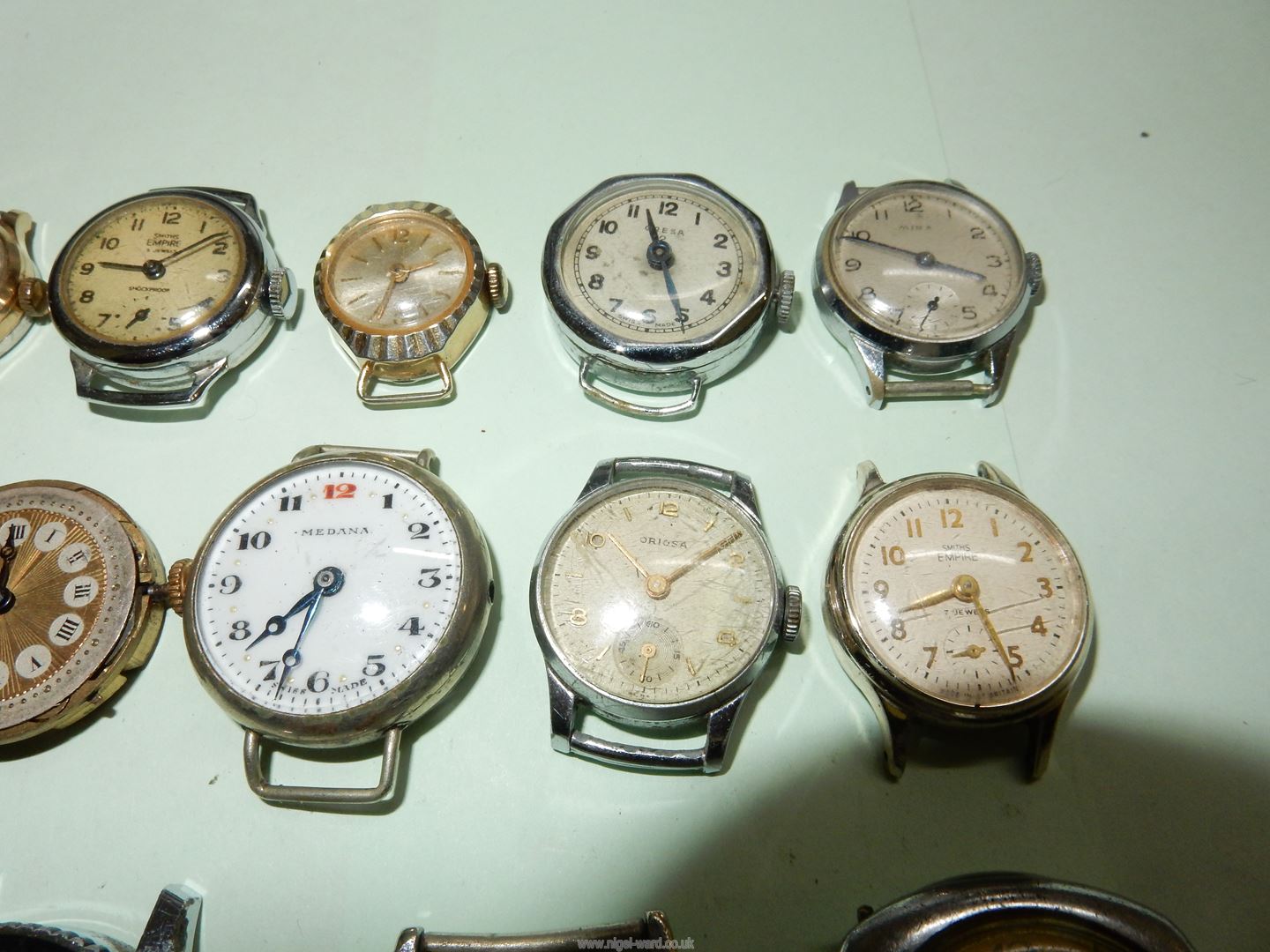 Fifteen watch movements including ten lady's and five gent's requiring attention (not running at - Image 3 of 10