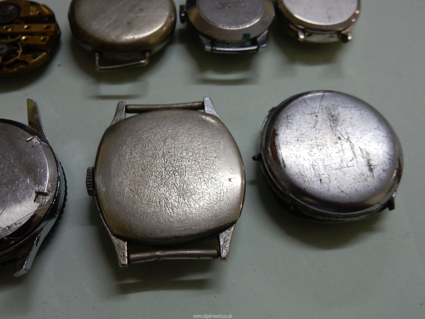 Fifteen watch movements including ten lady's and five gent's requiring attention (not running at - Image 10 of 10