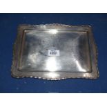 A Silver Tray, Birmingham 1910, maker W & Co (WG Sothers & Co), 408g.