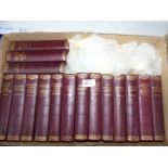 16 Volumes of Charles Dickens published by Hazel, Watson & Viney Ltd.