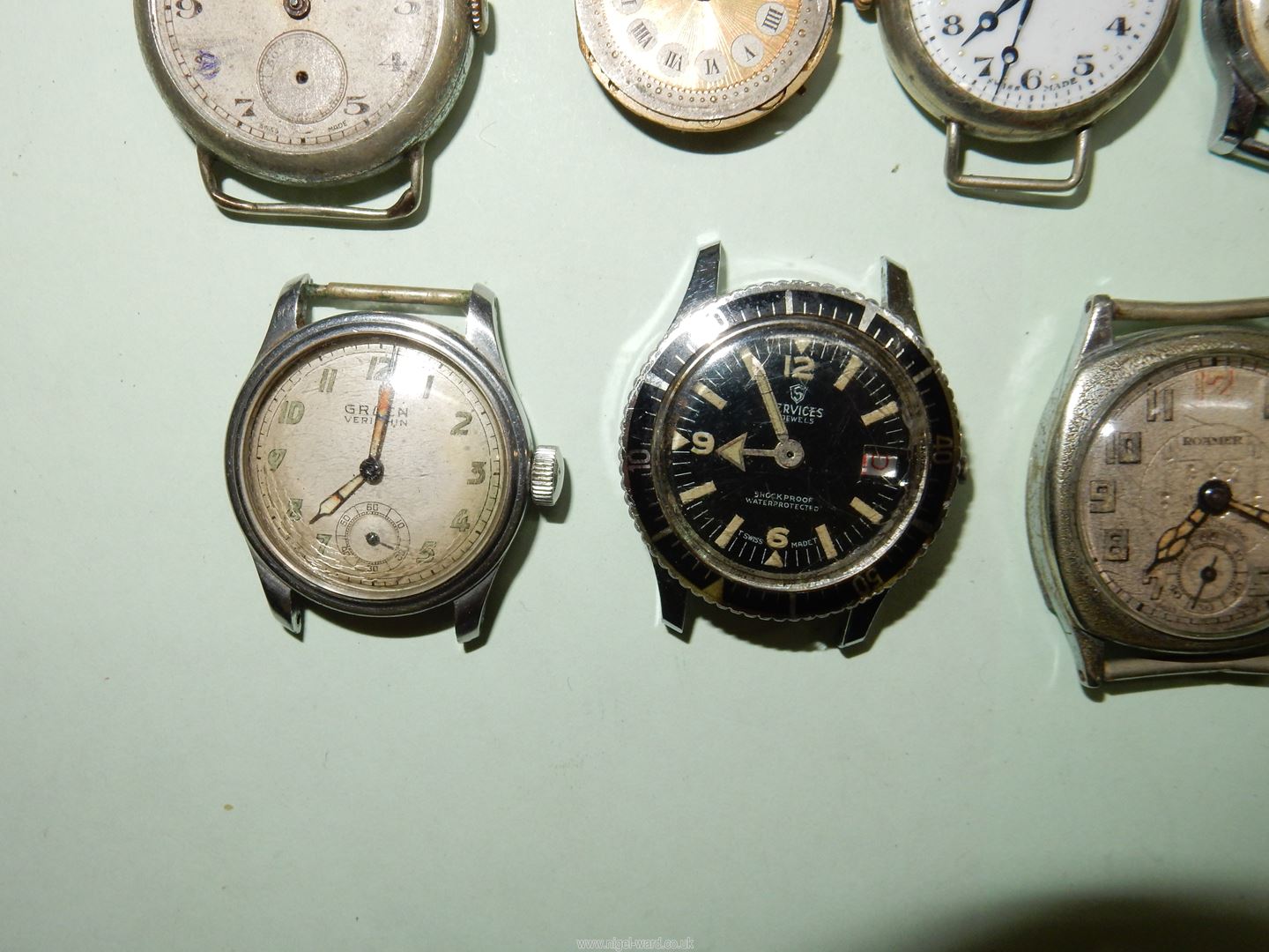 Fifteen watch movements including ten lady's and five gent's requiring attention (not running at - Image 4 of 10
