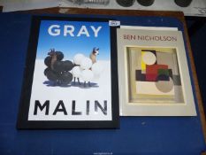 Two Art Books, Ben Nicholson by Jeremy Lewison and Gray Malin.
