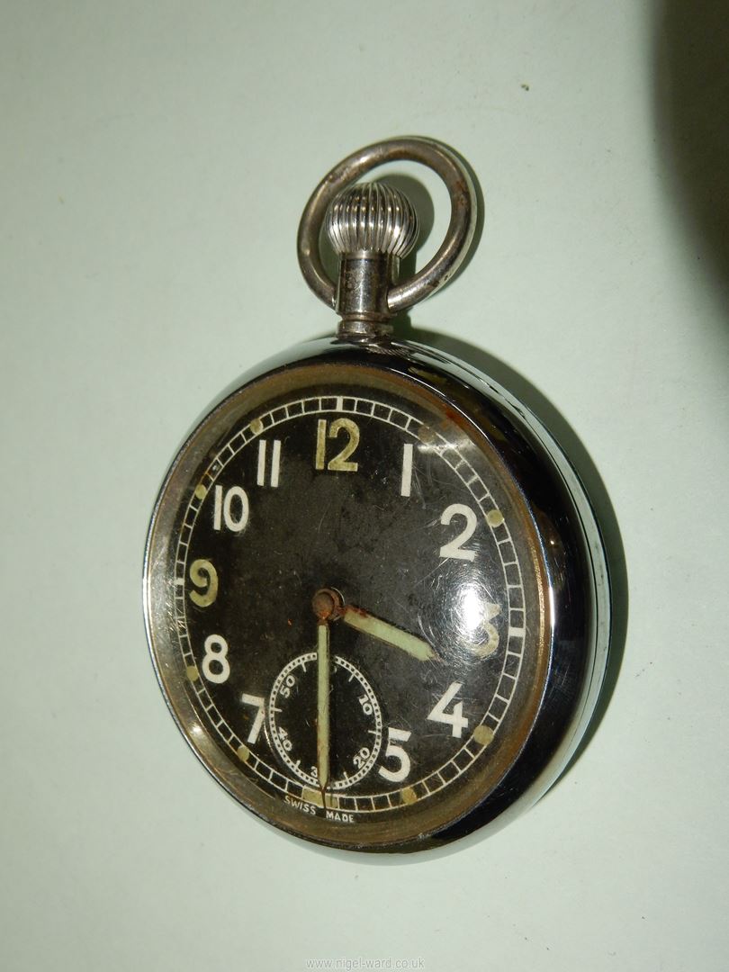 Five crown wound Pocket Watches with inset second hands, - Image 5 of 12