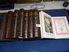 Eight volumes of Newne's Pictorial Knowledge.