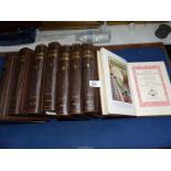 Eight volumes of Newne's Pictorial Knowledge.