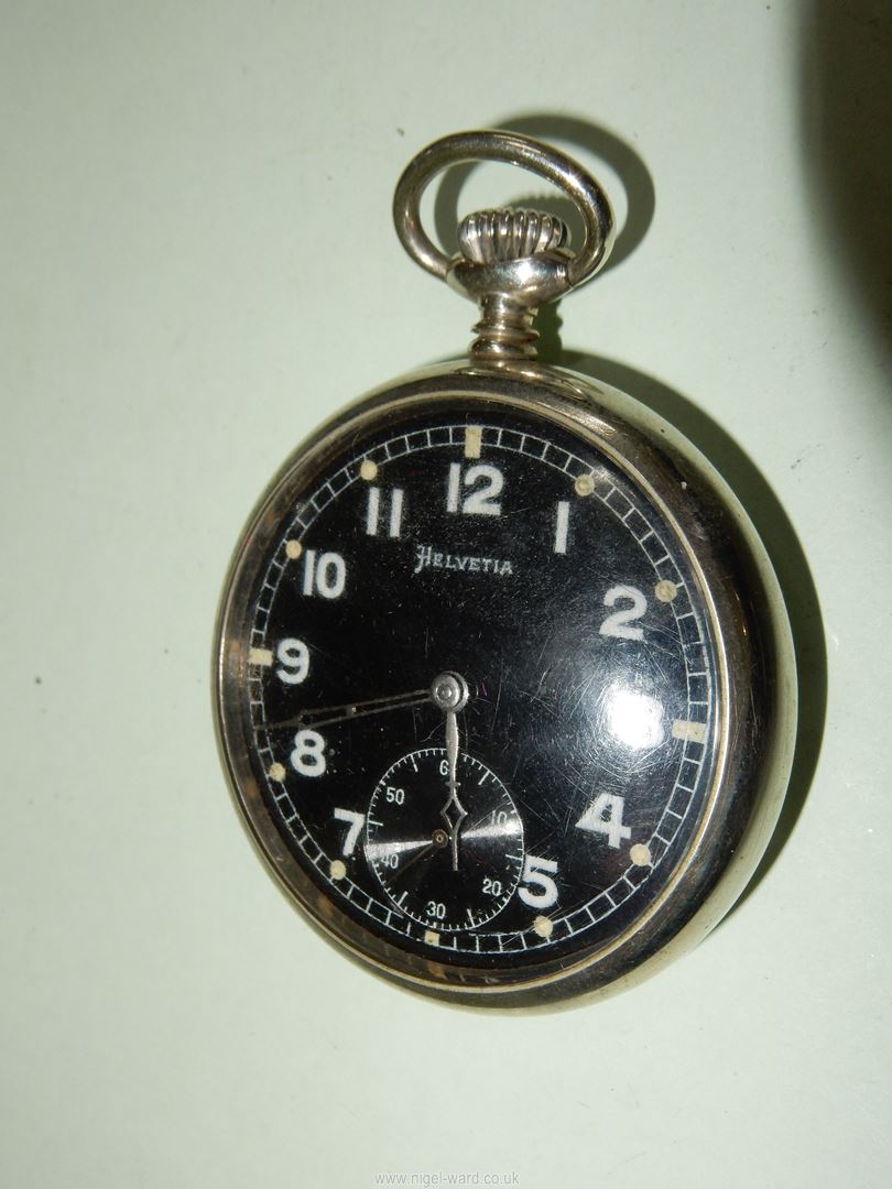 Five crown wound Pocket Watches with inset second hands, - Image 9 of 12