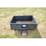 "Agri Fab utility garden trailer", 2'6" x 39" long.