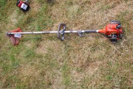 A Husqvarna strimmer with bump feed [engine turns but no plug]