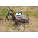 An "Alto Triton" 1000 P E petrol pressure washer with 11 hp Honda engine (engine doesn't turn).