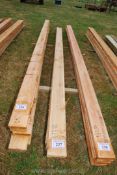 10 of 6" x 1" Cedar planks 165" long approx.