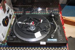 A Sound Lab Professional turntable G056C and Ion Vinyl Forever USB adaptor.