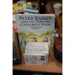 A small quantity of Beatrix Potter books.