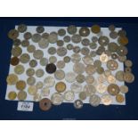 A quantity of Commonwealth coins.