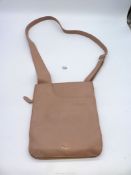 A Radley of London blush leather shoulder bag