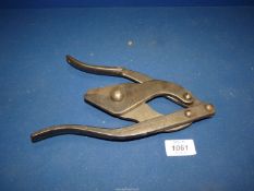 A pair of Wilkinsons's Military wire cutters with the broad arrow mark dated 1974.