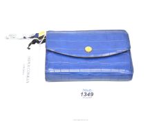 A dark blue Jasper Conran purse,