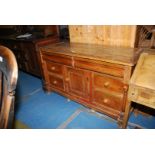 An old mellow Pine dresser Base/Sideboard,