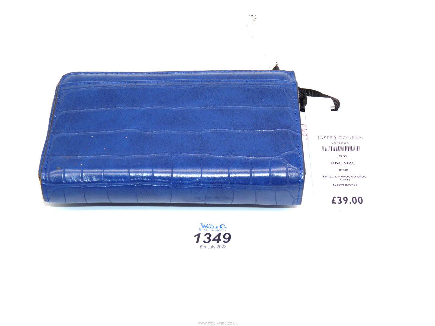 A dark blue Jasper Conran purse, - Image 3 of 3