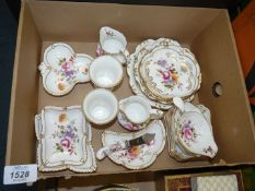 A quantity of Royal Crown Derby 'Derby Posies' ornaments including heart shape trinket dishes,