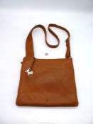 A Radley of London tan leather shoulder bag
