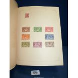 A green Favourite Stamp Album - B.E.C.