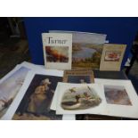 'Turner's landscapes at Farnley Hall'', four folio Volumes of tissued prints circa 1912,