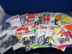 A quantity of Speedway Programmes from 1953-1974.