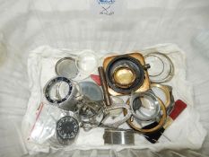 A good quantity of watch parts.