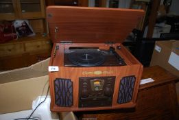 A Derens hi-fi/record player, etc.