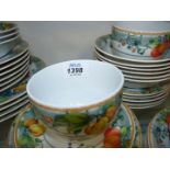 A Wedgwood Eden Home dinner service to include eight plates (10"), eleven plates (9"),