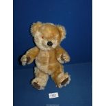 A Chad Valley jointed Teddy Bear, 12'' tall.