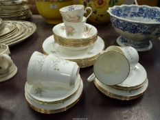 A quantity of Nanrich Pottery to include six tea cups and saucers, six tea plates,