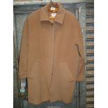 A ladies camel Viyella coat, size 10.