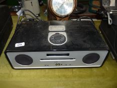 A Ruark Audio R41 Integrated CD, I pod and radio player/unit.
