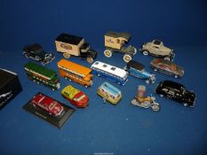 Model motor vehicles including an ERTL Mack 1926 Bull Dog,