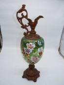 A Victorian large jug effect ornament,