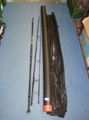 A TF Gear by Matt Hayes Carp Rod,12' length in fabric case and tube.