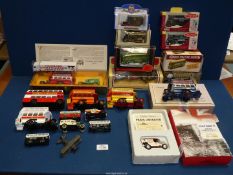 A quantity of model cars including Corgi, Lledo Collectables, Trackside,