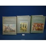 Volumes 1-3 of 'Watercolour Painting in Britain' by Martin Hardie.
