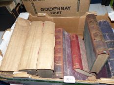 A box of books to include; The Gateway to Tennyson, Bible Cyclopedia Vol 12, etc.